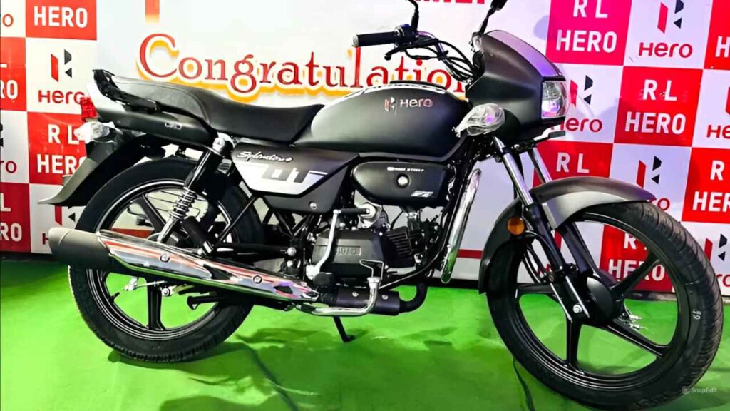 New Hero Splendor Plus Bike